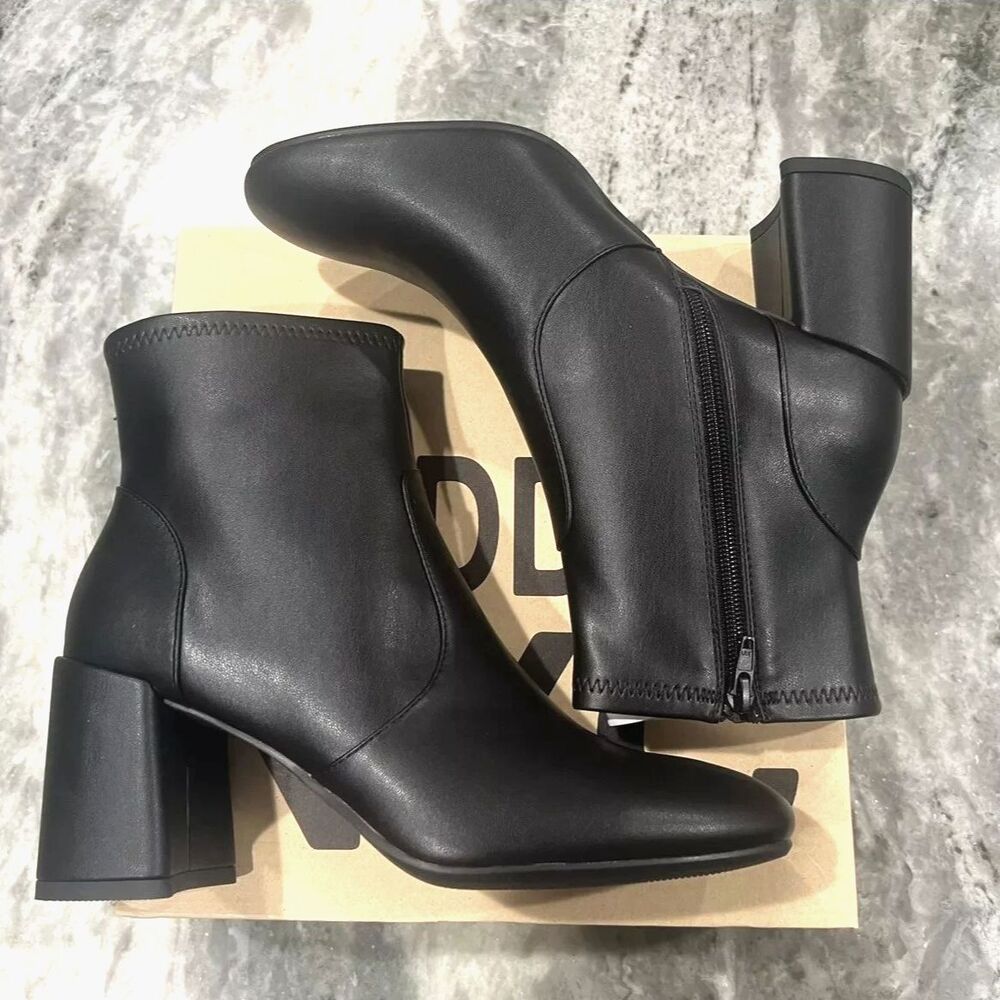 Zip Booties . Size: 10 . Comfort Foam Insole & Flexible Outsole . New in Box